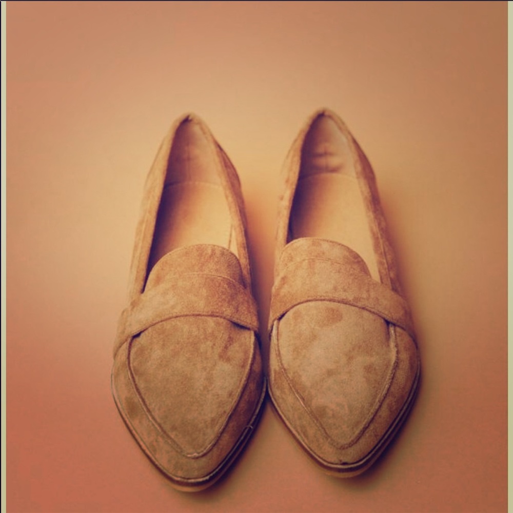 Taupe Loafers